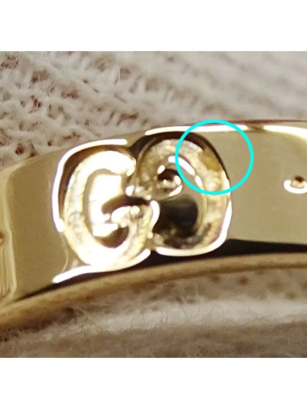 Gucci Ring Icon Slim Pink Gold - Picture 11 of 12